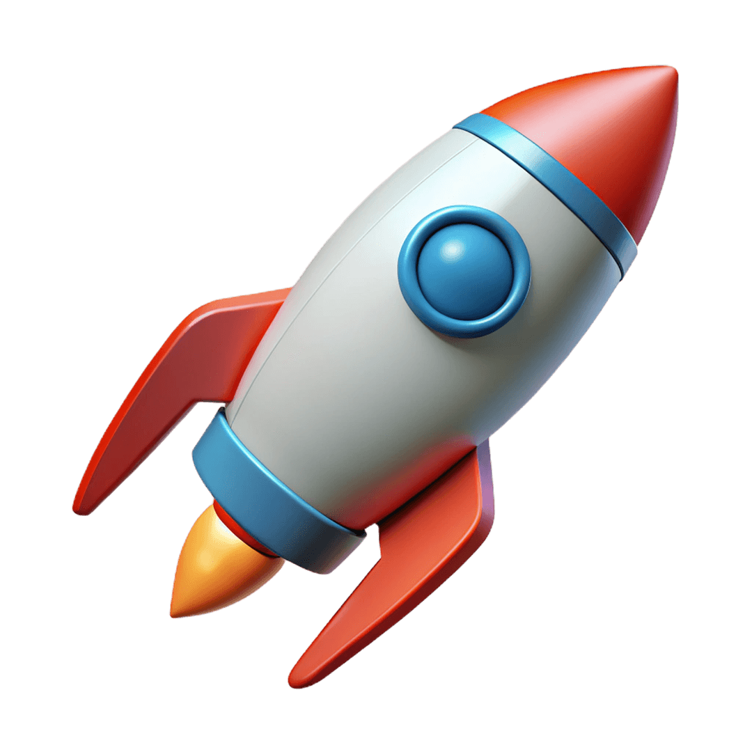 A toy rocket